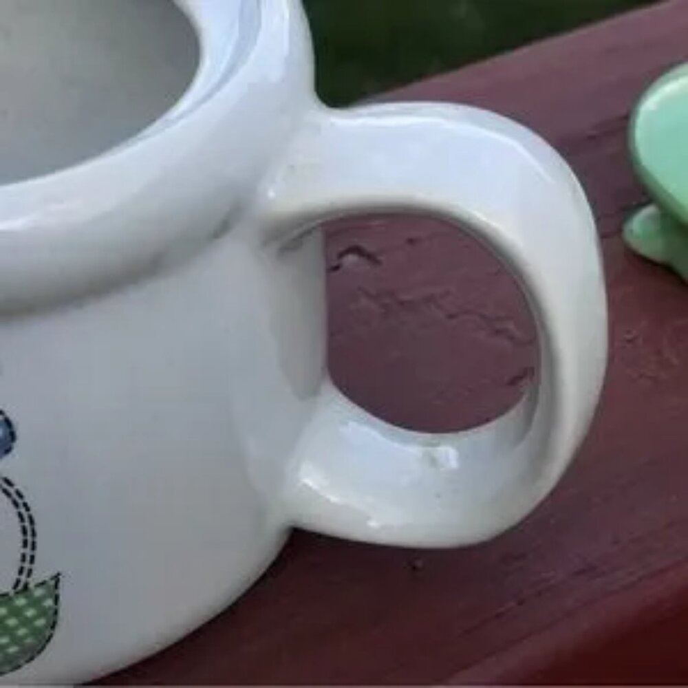 ❤️❤️2X Hostess Pick Floral Teapot with Green Lid - Picture 9 of 12